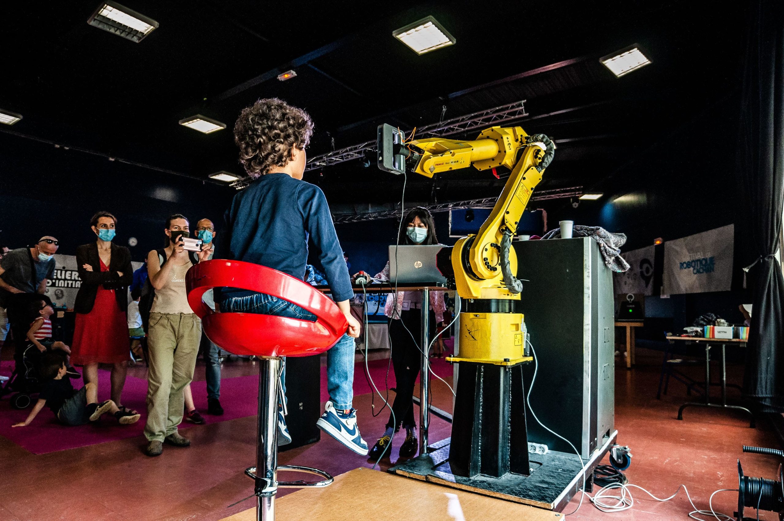 Festival de Robotique de cachan-Le photographe